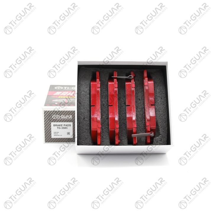 Тормозные колодки TG-358C/PF8254 (КЕРАМИКА)* Ti·GUAR Тормозные колодки TG-358C/PF8254 (КЕРАМИКА)* Ti·GUAR